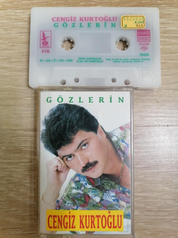 CENGİZ KURTOĞLU - GÖZLERİN - 1991 TÜRKİYE BASIM KASET