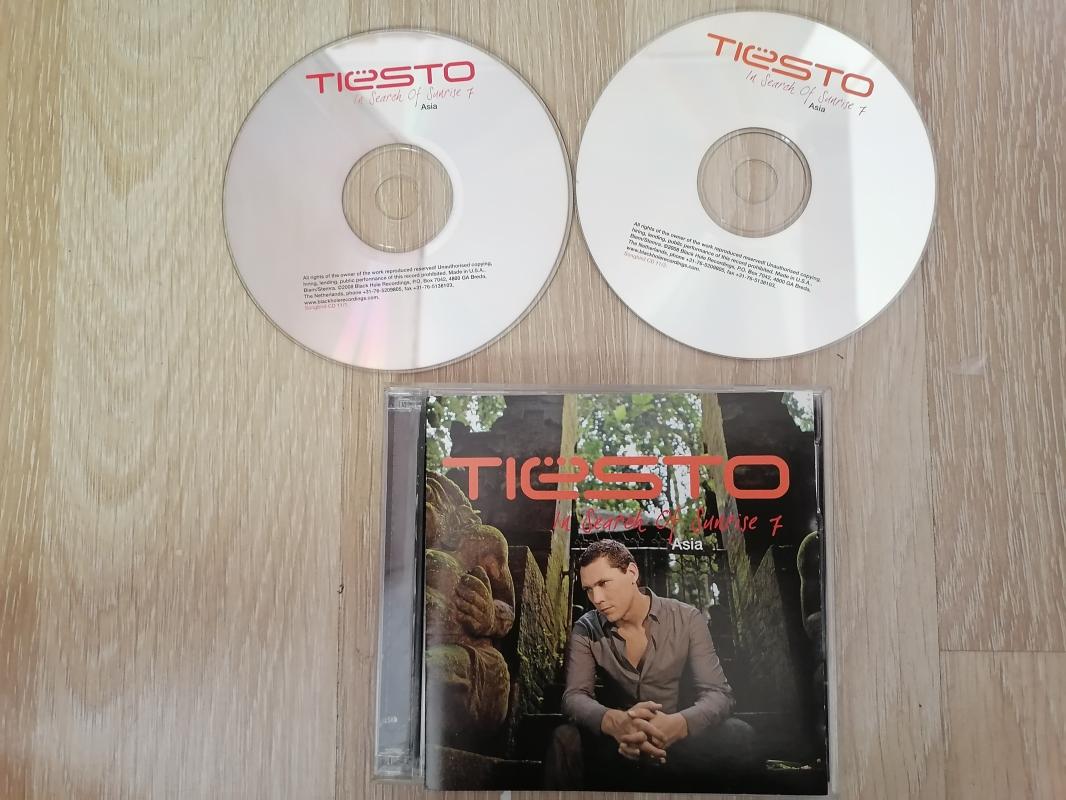 TIESTO - IN THE SEARCH OF SUNRISE 7 / ASIA  - 2x CD - 2008 Hollanda Basım Double CD Albüm