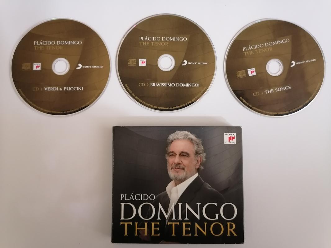 PLACIDO DOMINGO - The Tenor - 3xCD - 2009 Avrupa Basım CD Albüm