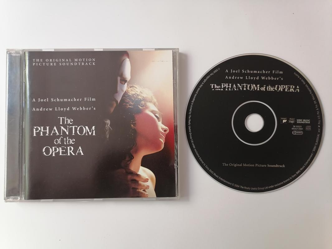 THE PHANTOM OF THE OPERA - 2004 Avrupa Basım Soundtrack CD Albüm