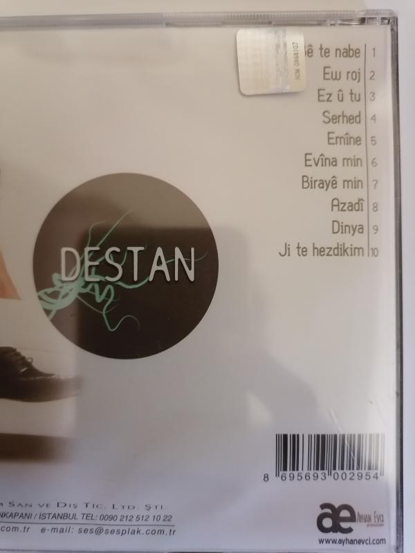 Kürtçe Müzik - DESTAN - BE TE NABE  Türkiye  Basım CD Albüm - Açılmamış Ambalajında