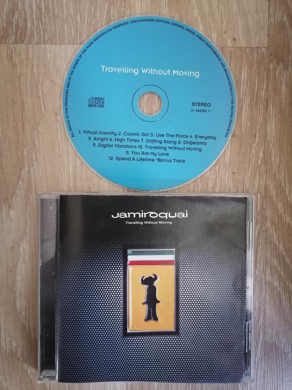 JAMIROQUAI - Travelling Without Moving  - 1996 Bulgaristan Basım CD Albüm