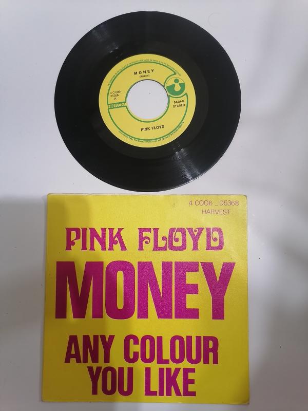 PINK FLOYD - MONEY   - 1973 BELÇİKA  BASIM NADİR   45 LİK PLAK