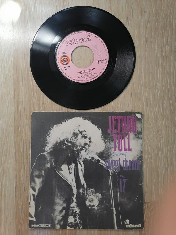 JETHRO TULL - SWEET DREAM / 17 - 1969 FRANSA  BASIM 45’LİK  PLAK