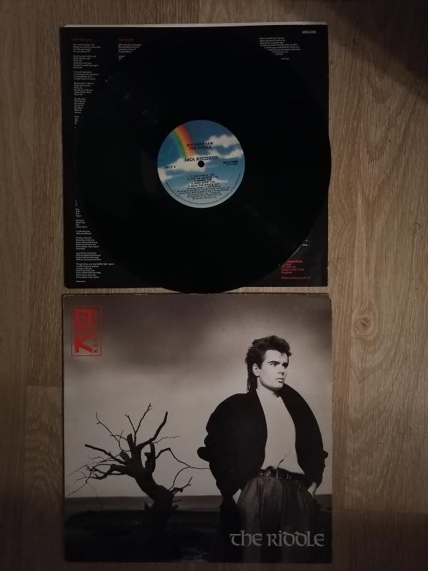 Nik Kershaw ‎– The Riddle - 1985 Kanada Basım Lp Albüm - 33 Lük Plak