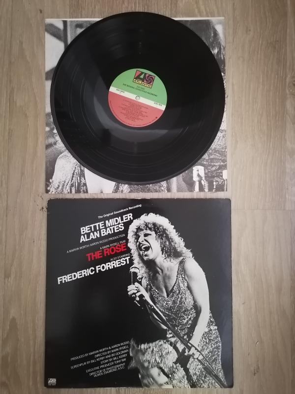 Bette Midler -The Rose -The Original Soundtrack Recording 1979 Kanada Basım Lp Albüm - 33 Lük Plak