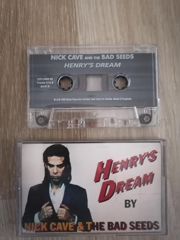 NICK CAVE AND THE BAD SEEDS - Henry’s Dream - 1992 İngiltere Basım KASET