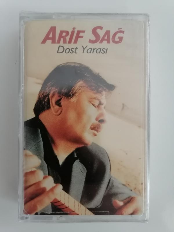 ARİF SAĞ - DOST YARASI - 2002 TÜRKİYE BASIM ALBÜM KASET - AÇILMAMIŞ AMBALAJINDA