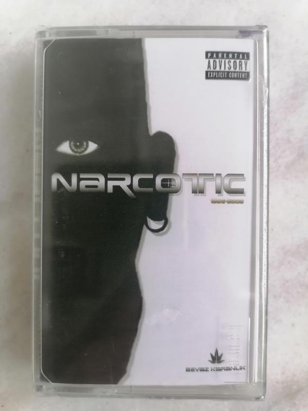 NARCOTIC - BEYAZ KARANLIK  - 2002 TÜRKİYE BASIM  KASET ALBÜM - AÇILMAMIŞ AMBAL