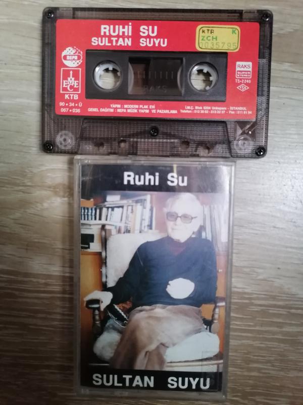 RUHİ SU - SULTAN SUYU  - 1990  TÜRKİYE  BASIM  KASET ALBÜM - KAĞITLI İLK BASIM