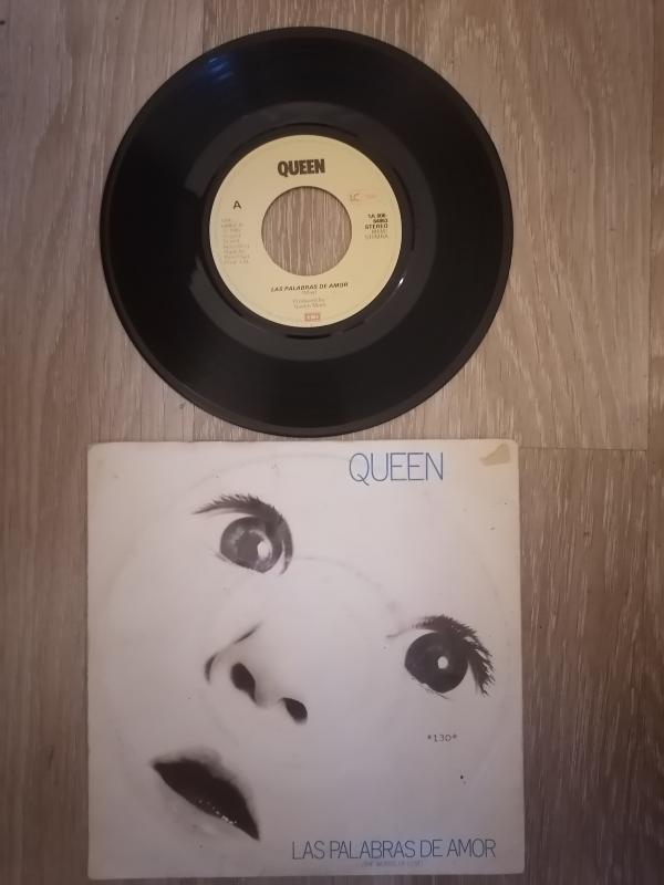 QUEEN  - Las Palabras De Amor / Cool Cat  - 1982 Hollanda Basım 45 lik Plak