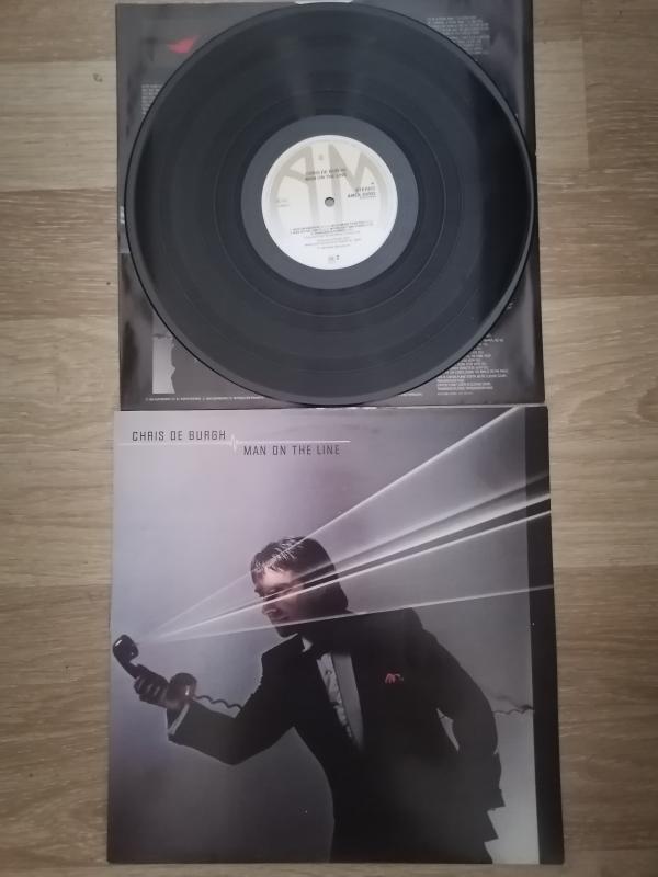 Chris de Burgh – Man On The Line - 1984 Hollanda Basım - 33 lük LP Albüm