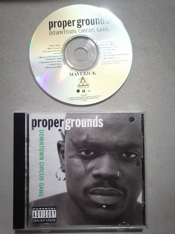 Proper Grounds – Downtown Circus Gang - 1993 USA Basım CD Albüm