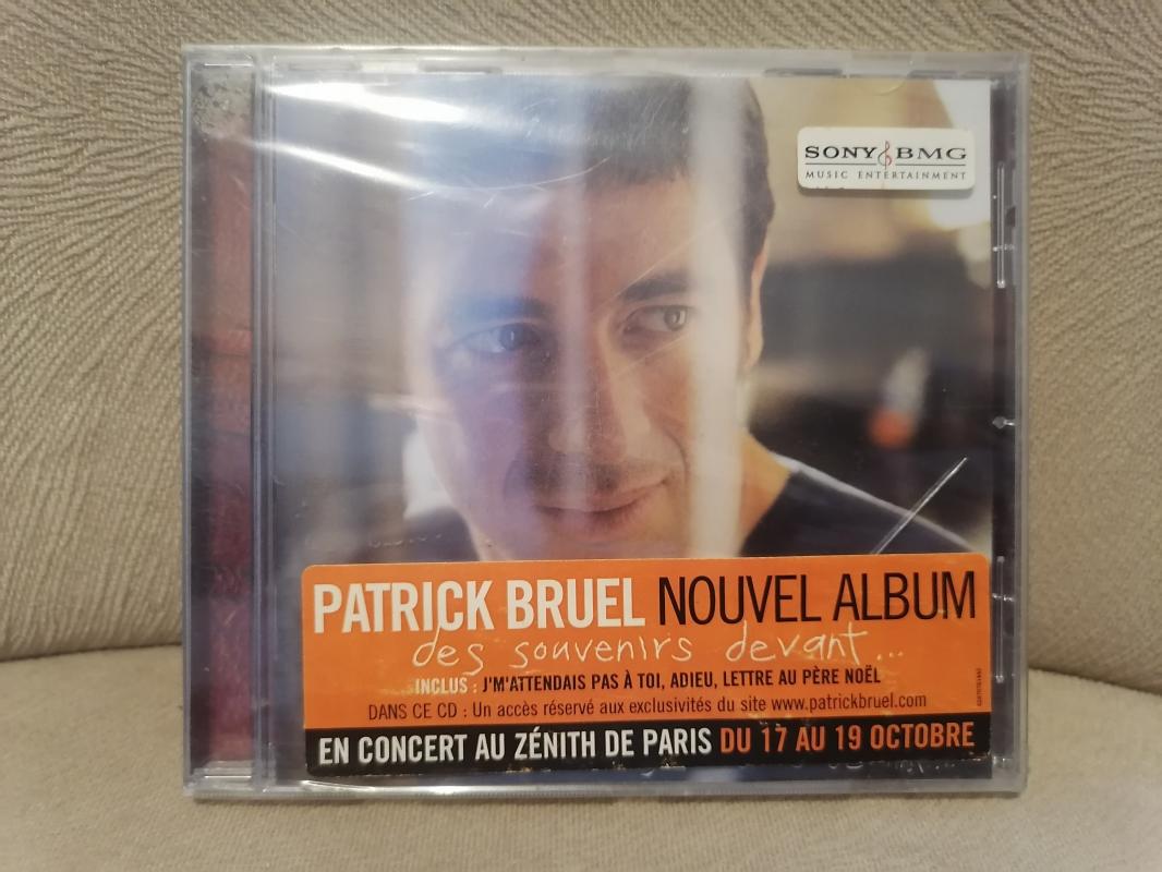 PATRICK BRUEL - Des Souvenirs Devant - 2006 Fransa Basım CD Albüm