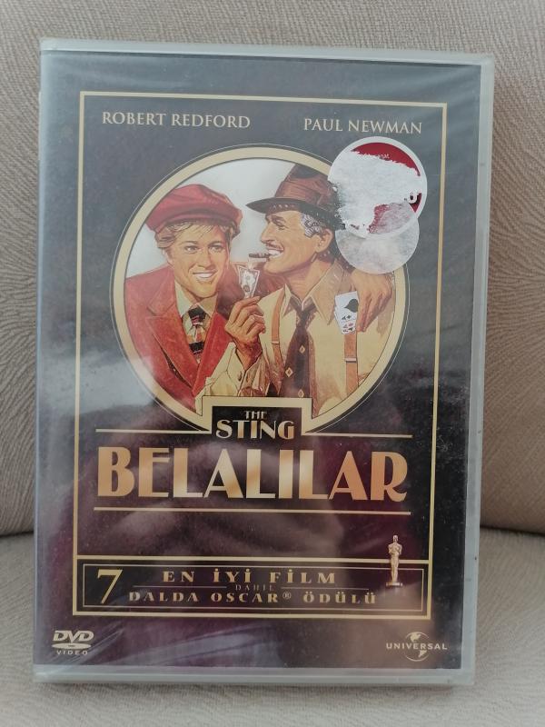 BELALILAR / The Sting - Robert Redford Paul Newman  126 DAKİKA - DVD Film - Yeni Jelatinli