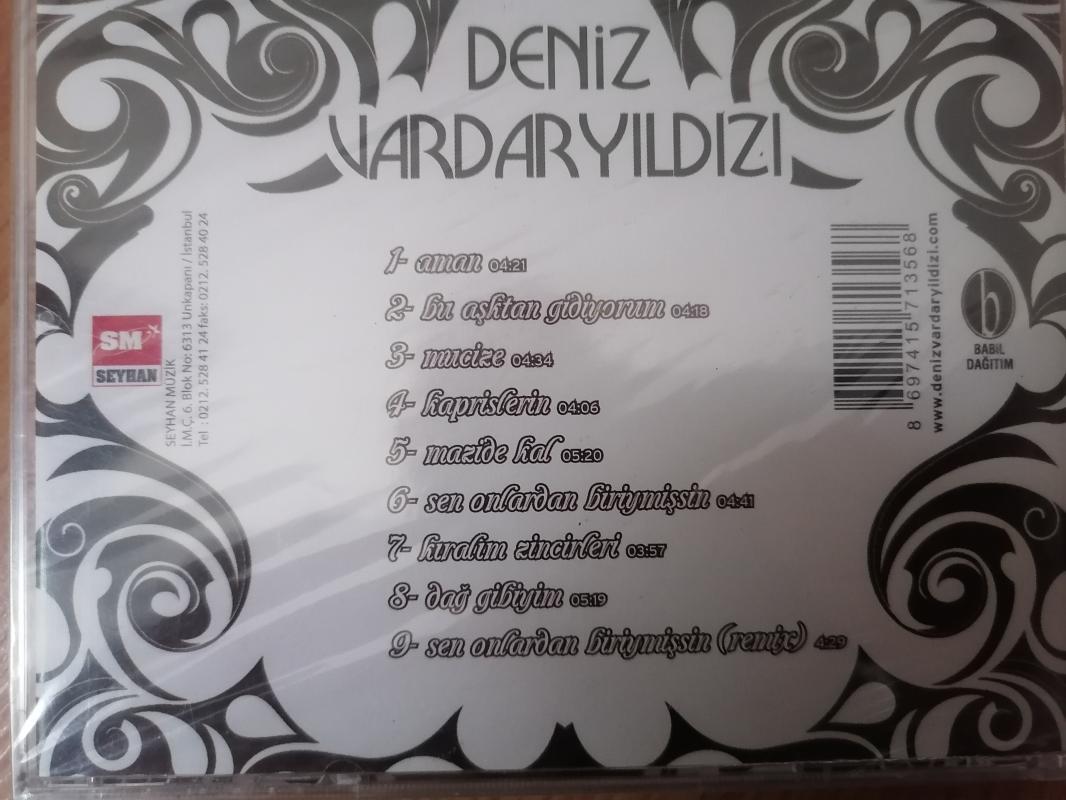 Deniz Vardaryıldızı ‎– Mucize - Açılmamış Ambalajında CD Albüm