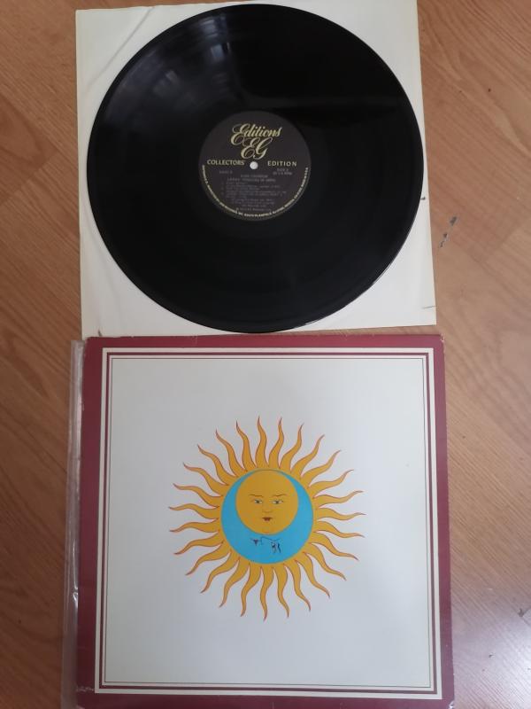 King Crimson ‎– Larks’ Tongues In Aspic - 1987 USA Basım 33 Lük LP Albüm