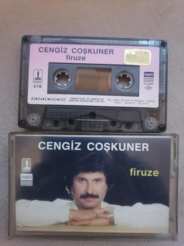 Cengiz Coşkuner -Firuze - 1983 Türkiye Basım Kaset - Kağıtlı İlk Basım