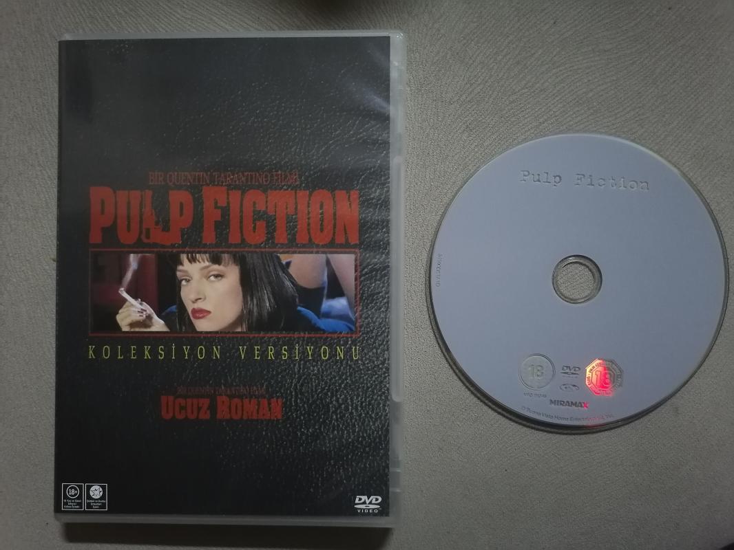PULP FICTION / UCUZ ROMAN - Bir Quentin Tarantino Filmi 154 DAKİKA DVD Film - Koleksiyon Versiyonu