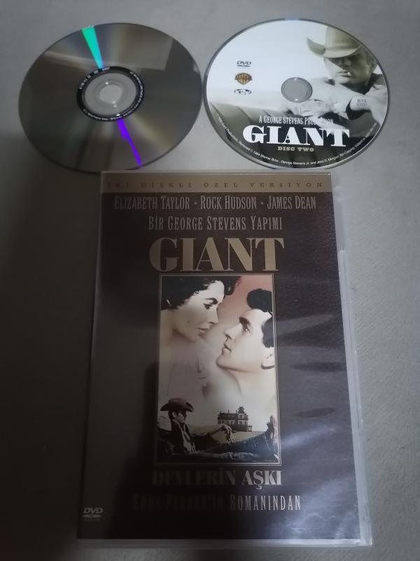 DEVLERİN AŞKI / GIANT - 2 Diskli Özel Versiyon -  193 DAKİKA - DVD Film