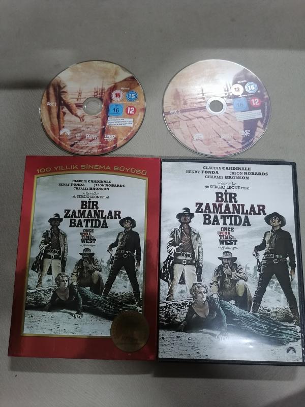 BİR ZAMANLAR BATI’DA - Bir Sergio Leone Filmi - 2 Disk -165 DAKİKA - DVD Film - Özel Kutusunda