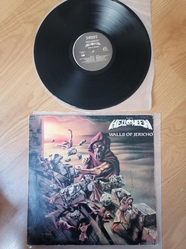 Helloween – Walls Of Jericho - 1985 Almanya Basım 33 Lük LP Albüm