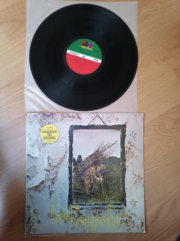 Led Zeppelin – (4) Untitled - 1978 Nadir Güney Kore Basım 33 Lük LP Albüm