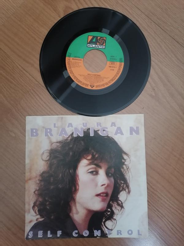 LAURA BRANIGAN - SELF CONTROL -1984 ALMANYA BASIM 45 LİK PLAK