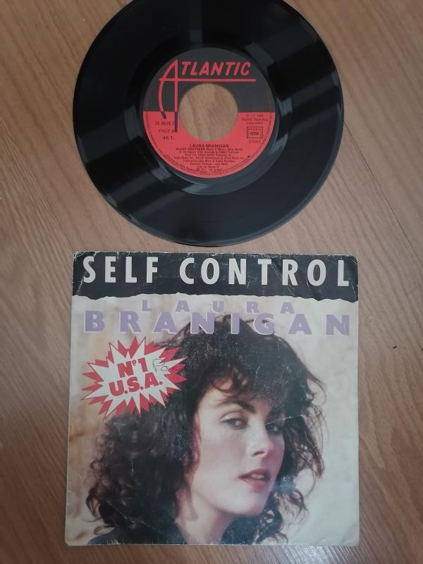 LAURA BRANIGAN - SELF CONTROL -1984 FRANSA BASIM 45 LİK PLAK