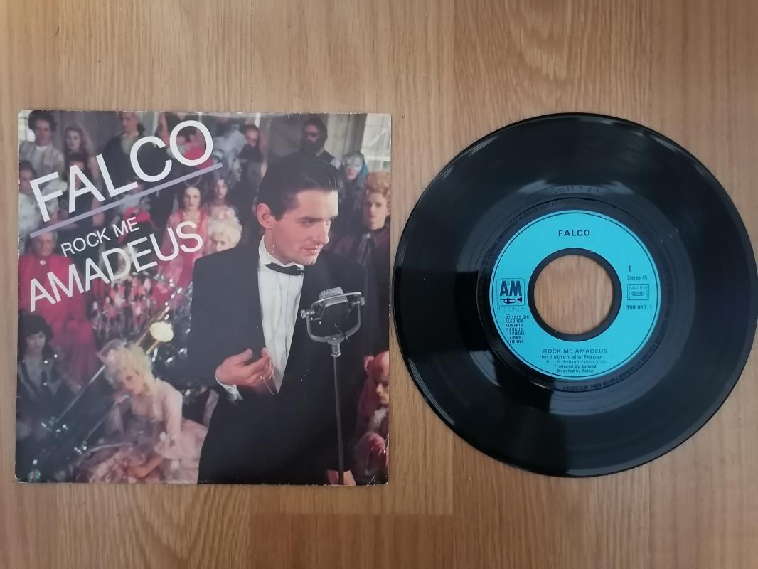 FALCO - ROCK ME AMADEUS - 1985 FRANSA BASIM 45 LİK PLAK