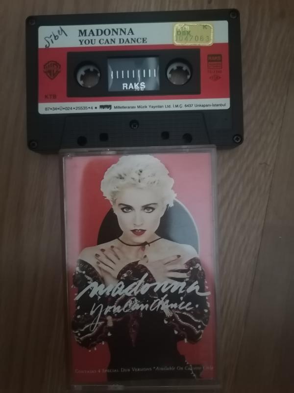 MADONNA You Can Dance  1987 Türkiye Basım Kaset Albüm