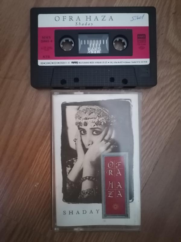 OFRA HAZA Shaday - 1988 Türkiye Basım Kaset Albüm