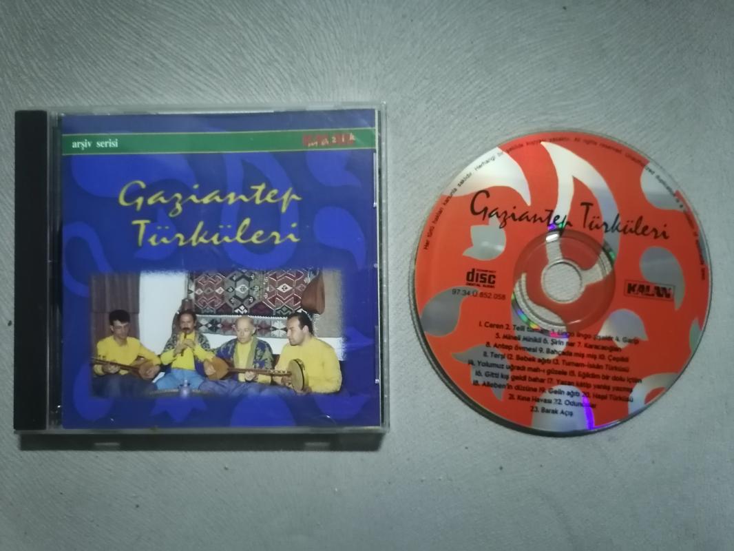 GAZİANTEP TÜRKÜLERİ - 1997 Türkiye Basım CD Albüm