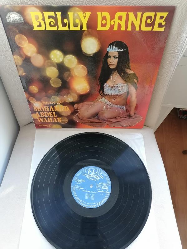 BELLY DANCE - The Music Of Mohamed Abdel Wahab  Volume 2 - 1976 Lübnan   LP Albüm 33 lük  Plak