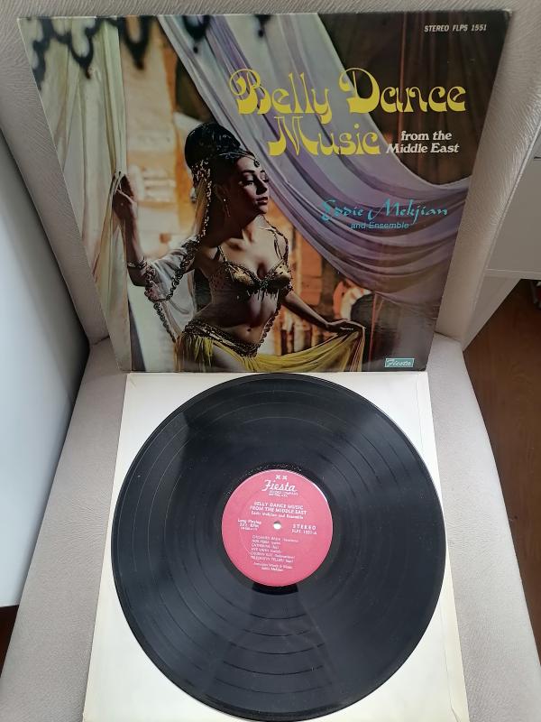 Eddie Mekjian And Ensemble – Belly Dance Music From The Middle East 1969 USA  LP Albüm 33 lük  Plak