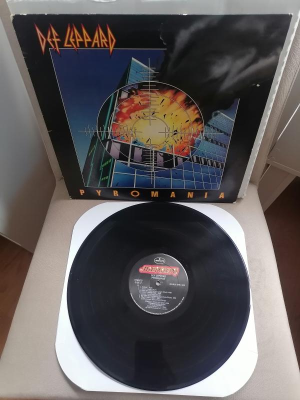 Def Leppard – Pyromania - 1983 USA Basım Albüm - 33 lük LP Plak