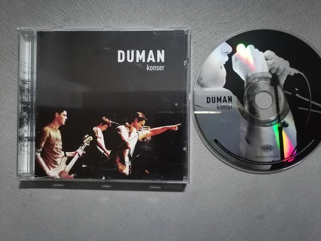 DUMAN - Konser - 2003 Türkiye Basım CD Albüm