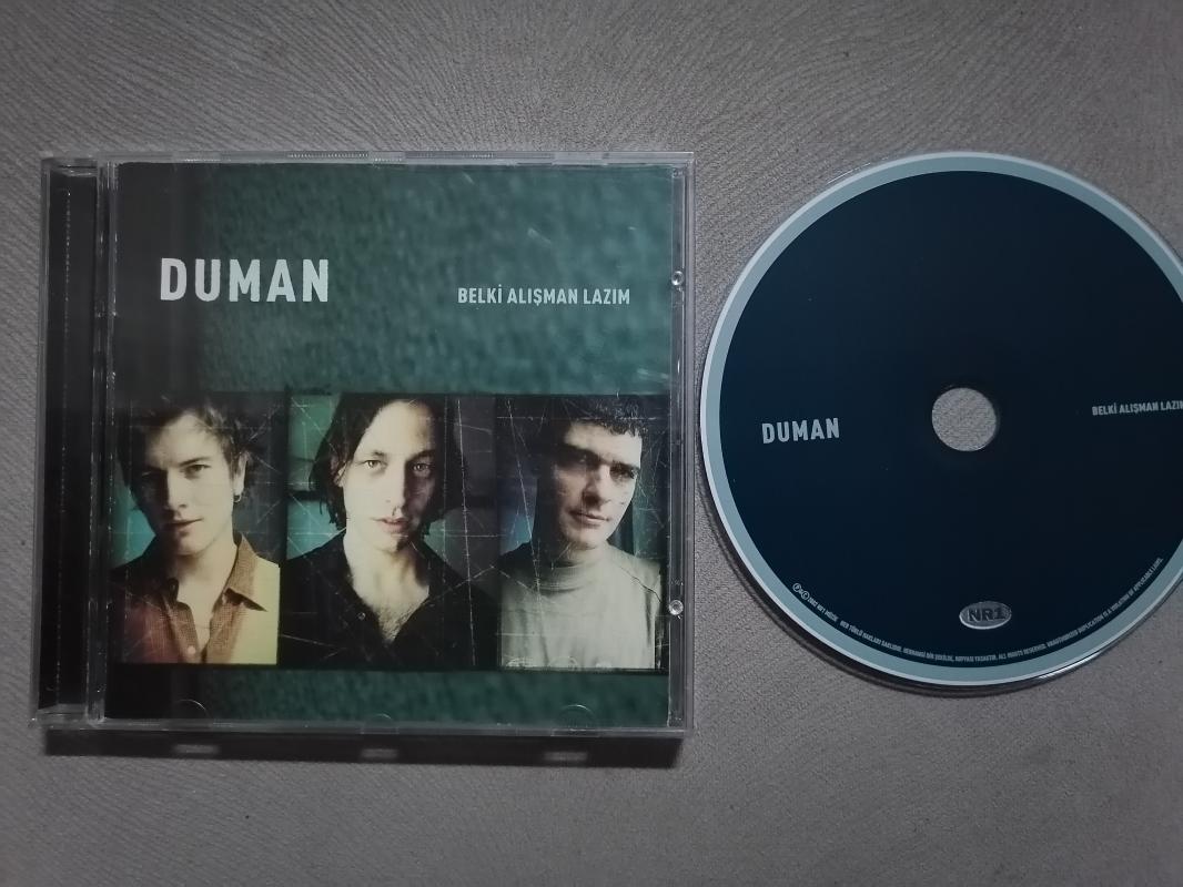 DUMAN - Belki Alışman Lazım - 2002 Türkiye Basım CD Albüm