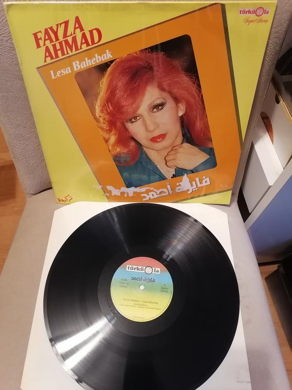 Fayza Ahmad - Lesa Bahebak - Almanya Dönem Basım Albüm - 33 lük LP Plak