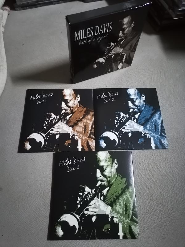 MILES DAVIS  -Birth of a Legend  -2007 İngiltere Basım  3 Cd lik Box Set