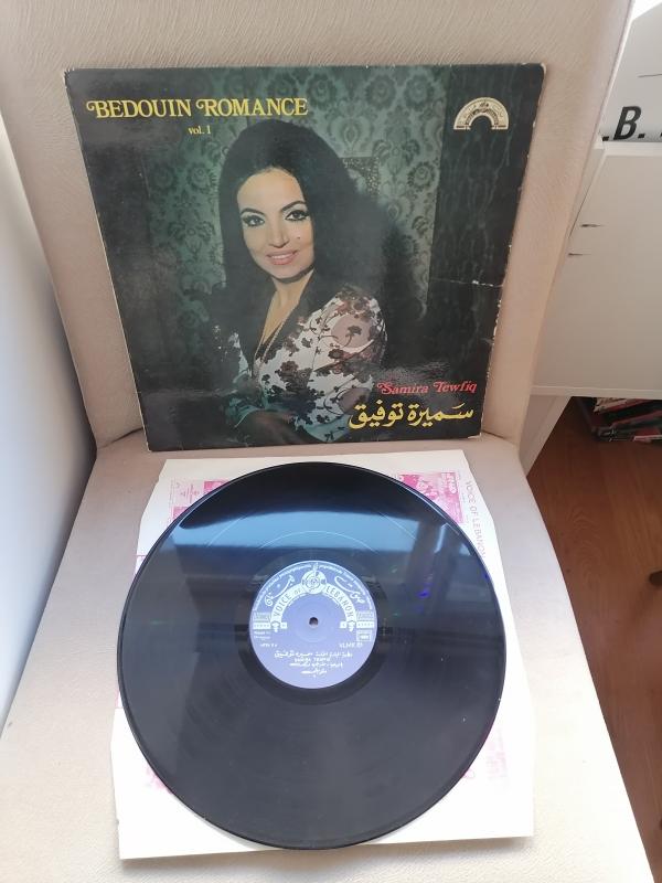 Samira Tewfiq - Bedouin Romance Vol. 1 - 1972 Lübnan Kayıt Yunanistan Basım Albüm - 33 lük LP Plak