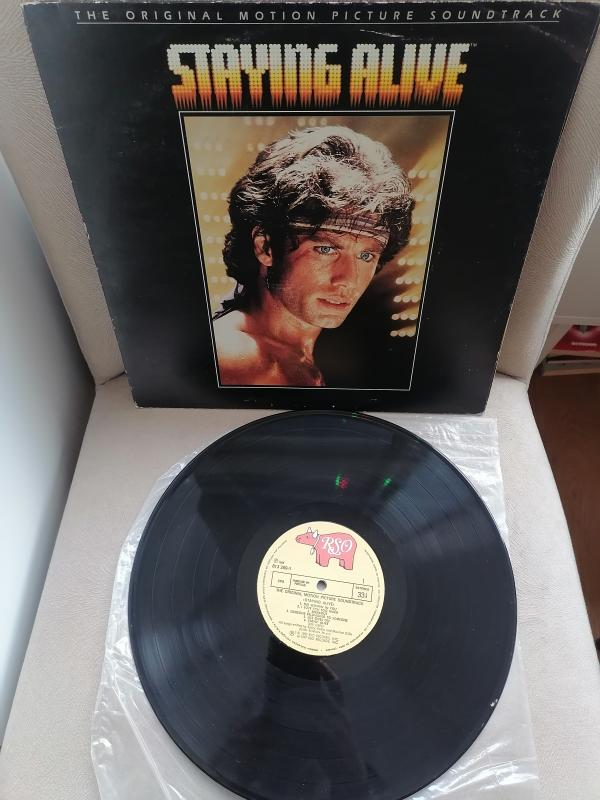 STAYING ALIVE - SOUNDTRACK  1983 PORTEKİZ BASIM  LP ALBÜM