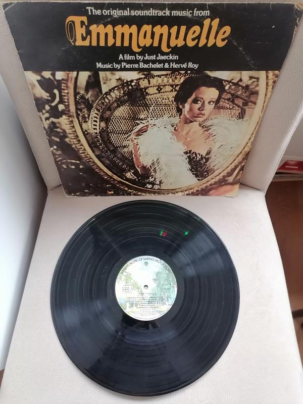 EMMANUELLE - ORIGINAL SOUNDTRACK 1974 PORTEKİZ BASIM - 33 LÜK LP PLAK