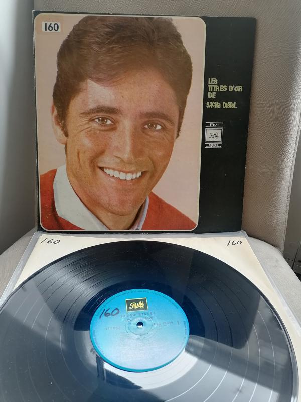 Sacha Distel -Les Titres D’or (Beyaz Ev’in Orjinali  Albümde) 1968 Kanada Basım Albüm 33 lük LP Plak