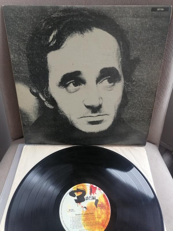 Charles Aznavour – Charles Aznavour ( La Boheme Bu Plakta) - 1972 Fransa Basım Albüm - 33 lük LP Plak