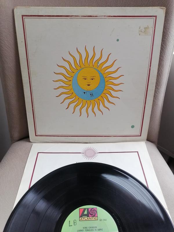 King Crimson ‎– Larks’ Tongues In Aspic - 1973 Kanada  Basım 33 Lük LP Albüm