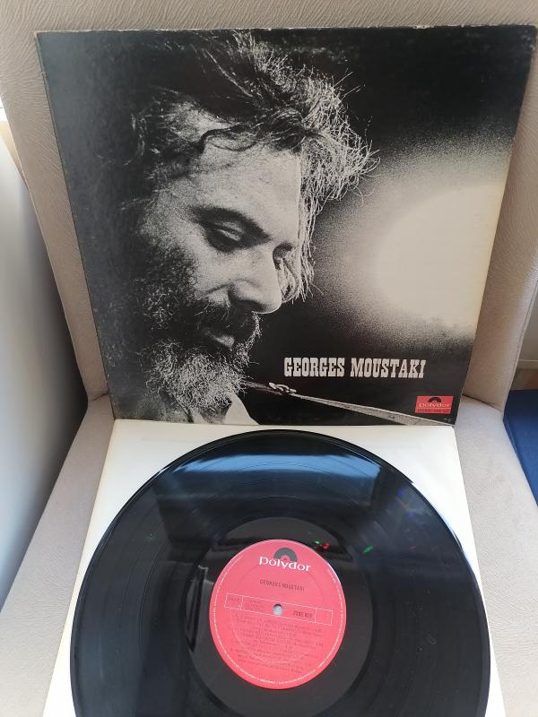 Georges Moustaki - Moustaki - 1971 Kanada Basım 33 Lük LP Albüm - Plak