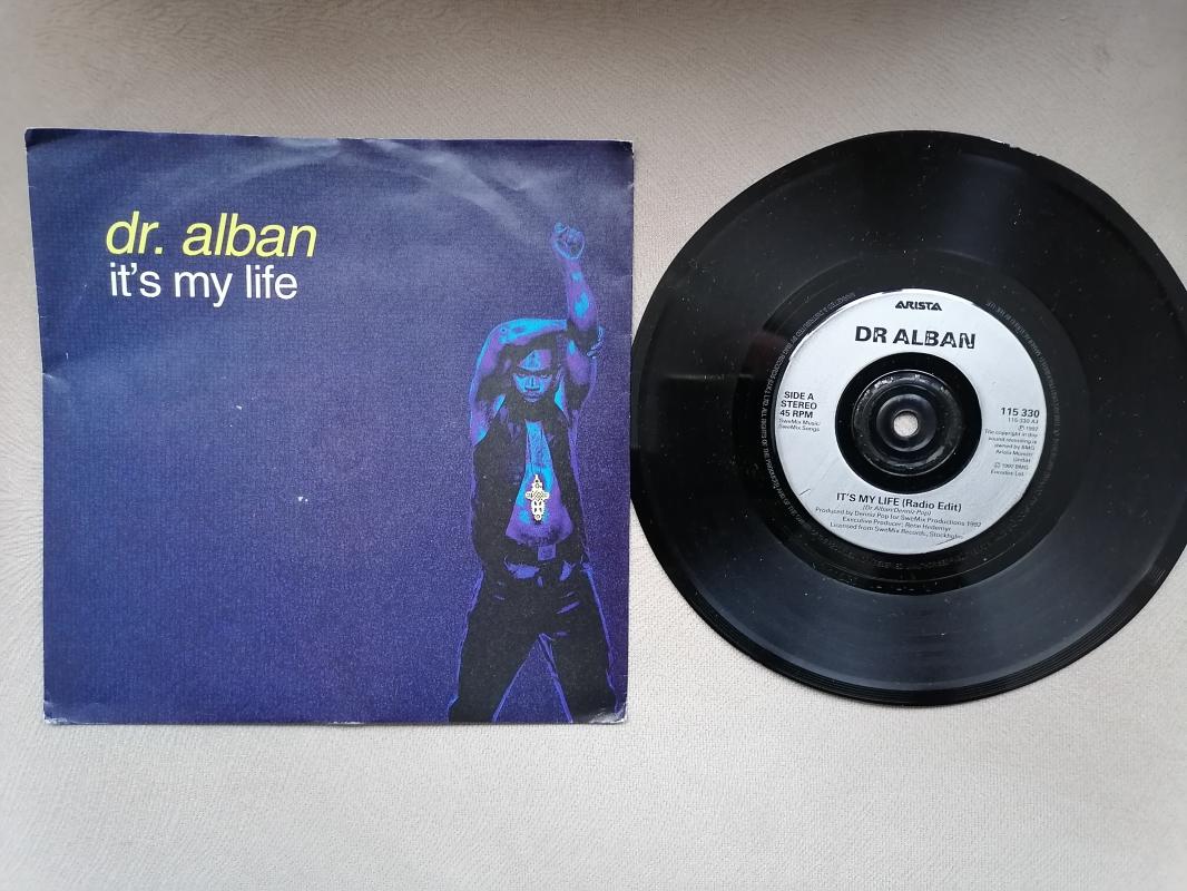 DR. ALBAN - IT’S MY LIFE - 1991 ALMANYA BASIM 45 LİK PLAK