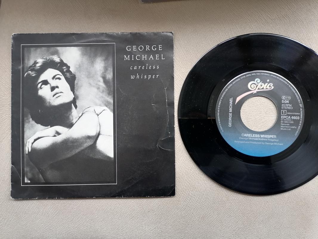 GEORGE MICHAEL - CARELESS WHISPER - 1984 HOLLANDA  BASIM 45’LİK  PLAK