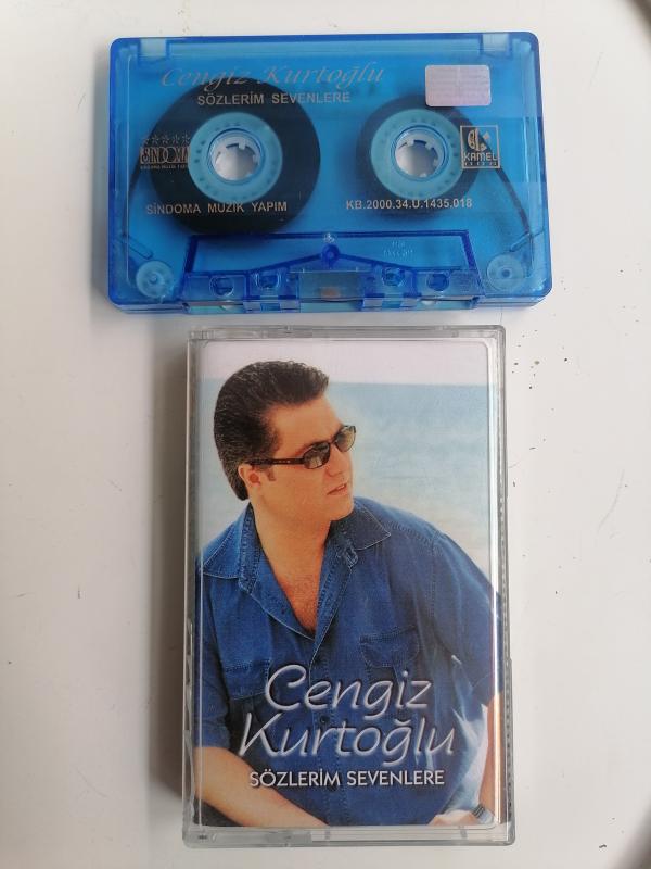 CENGİZ KURTOĞLU – Sözlerim Sevenlere   2000 Türkiye Basım 2. El Kaset